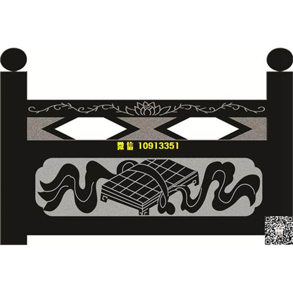 精雕图105八宝书栏板精雕图线雕图线条图单线铣底图_电脑雕刻plt文泰矢量图精雕图浮雕图